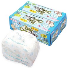 KIDS NAME 孩童尿布專用垃圾袋, 2盒, 2L