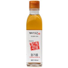 ggaesarang 芝麻油, 180ml, 1瓶