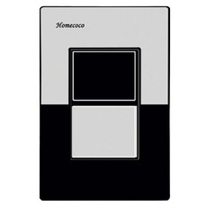 Homecoco 雙色銀黑 2開關, 1個
