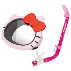 HELLO KITTY 浮潛套組, 粉色的