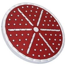 KOXINA向日葵Sun Head淋浴噴頭, 紅色, 1個