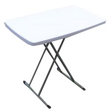 퍼니코 브로몰딩 직사각 높낮이 조절테이블, 화이트