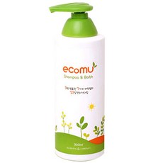 ecomu 洗髮沐浴乳, 320ml, 1瓶