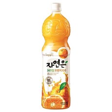 웅진 자연은 오렌지, 1개, 1.5L