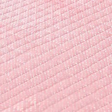 圓點印花床墊套, 粉色