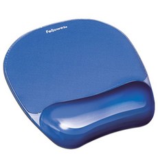 펠로우즈 마이크로밴 크리스탈 젤 마우스패드, 블루, 1개