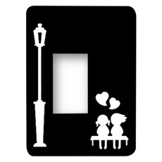 덮개형 스위치커버 러브스토리, 블랙