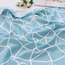 아포아룸 브릭 이중거즈이불, 블루