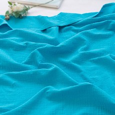 아포아룸 쭈글이 솔리드 이중거즈이불, 터콰즈