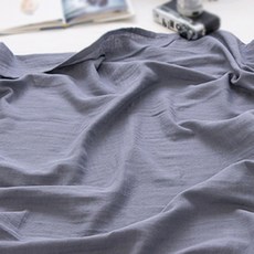 雙層紗布被, 靛藍色