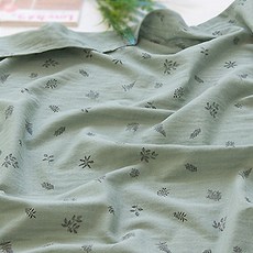 Apoa Room 草葉印花薄毯, 卡其色