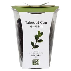 틔움세상 테이크아웃컵 식물기르기 세트, 2세트