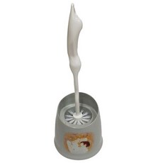 雙層馬桶刷, 雙色(灰色+白色)