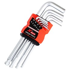 [세인] 육각렌치9종, 오렌지, 1개