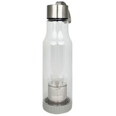 리빙라인 녹차물병, 투명 + 회색, 600ml, 1개