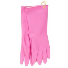 명진 걸이형 고무장갑, 분홍, 2개, 소(S)