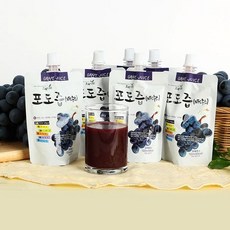 초록나무 NFC 100% 포도즙, 3개, 100ml