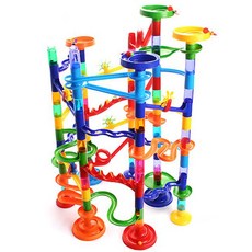 亞奇軌道塔積木玩具 73個, 混合顏色, 1個