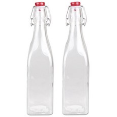 네이쳐리빙 보니토 사각 스윙병 대, 1000ml, 2개, 2개