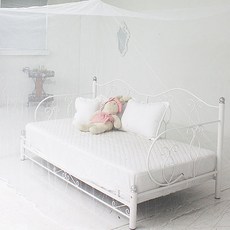 KAZT 簡單的方形蚊帳, 白色的