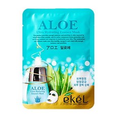 이켈 에센스 알로에 마스크팩, 11개, 25ml