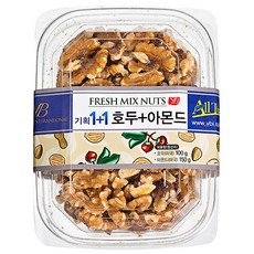 올댓넛츠 호두+아몬드 중, 호두 100g + 아몬드 150g, 1세트, 1개