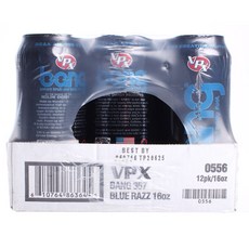 VPX 뱅, 블루 라즈(Blue Razz), 12개, 473ml