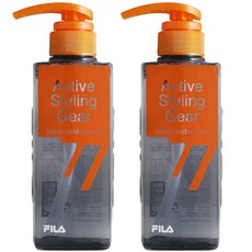 휠라 엑티브 헤어젤, 400ml, 2개