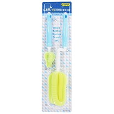 나모 베이직 안심 젖병솔 + 젖꼭지솔 세트, 1개