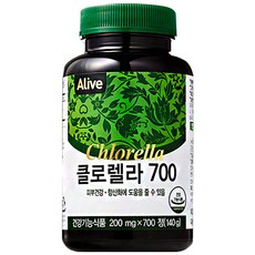 비타민하우스 얼라이브 클로렐라 700, 700정, 1개