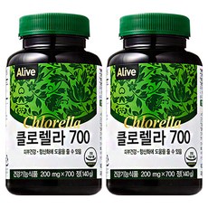 비타민하우스 얼라이브 클로렐라 700, 700정, 2개