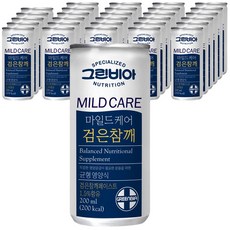 정식품 그린비아 마일드케어 검은참깨맛 환자영양식, 200ml, 30개