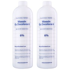 우신 오투 산화제 6%, 1L, 2개