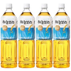 woongjin 麥茶, 1.5L, 4個