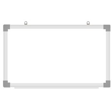 파란들칠판 일반 화이트보드 실버, 알루미늄