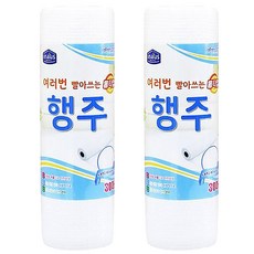 Inaus 30捲式洗碗巾可多次清洗, 30張, 2捲