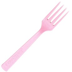파티팡 칼라포크 핑크, 10개입, 3개