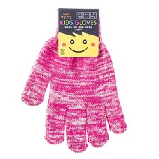 면색사 키즈글러브 5~7세, 핑크톤, 3개