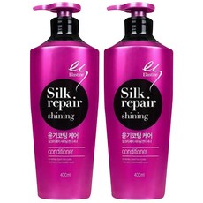 엘라스틴 실크리페어 샤이닝 컨디셔너, 400ml, 2개