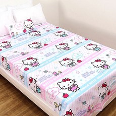 HELLO KITTY 壓紋單人被, 混色