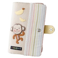 NANDDONG DIY縫紉組 孕婦手冊套 小猴子, 男女適用