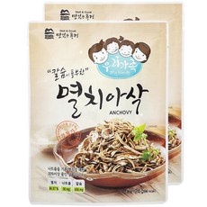 맛있는풍경 우리가족 칼슘이 풍부한 멸치아삭, 24g, 2개
