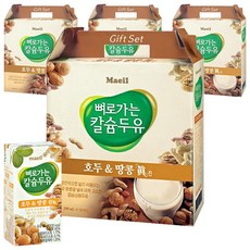 매일유업 뼈로가는 칼슘두유 호두와땅콩 진, 190ml, 64개