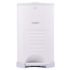 magikan 尿布專用腳踏式垃圾桶 M220NS, 白色, 9L