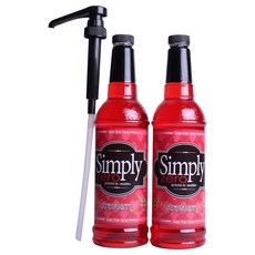 Power Blendz 심플리 제로 시럽 스트로베리, 750ml, 1개