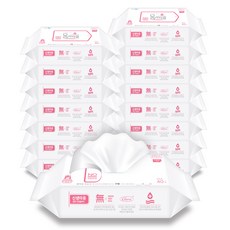 물따로 이코노미 건티슈 리필형, 40개입, 16세트