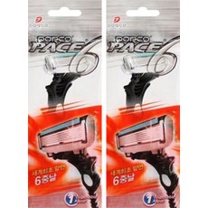 도루코 페이스 6 면도기, 1개입, 2개