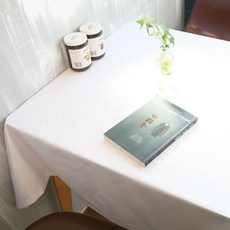 까사베르데 더순수 식탁보, 화이트, 2인(130 x 130cm), 1개