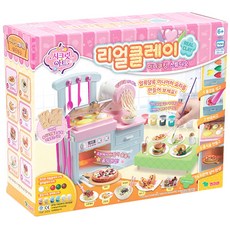 시크릿아트 리얼클레이 미니쿠킹 스튜디오, 혼합색상, 950g, 1개
