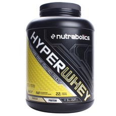 Nutrabolics 하이퍼 웨이 바닐라, 2270g, 1개